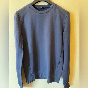 Rapha MEN'S MERINO wool crewneck blue SWEATSHIRT